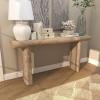 image:imageDeco 79 Wood Console Table 63 x 16 x 32 Cream