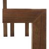 image:imageDeco 79 Wood Living Room Console Table Tables with Bench Set of 2 Entryway Tables 31 15H Brown