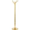 image:imageDeco 79 Metal Coat Rack 15 x 15 x 72 WhiteGold