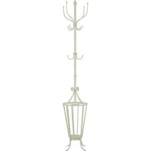 image:imageDeco 79 Metal Coat Rack 15 x 15 x 72 WhiteWhite