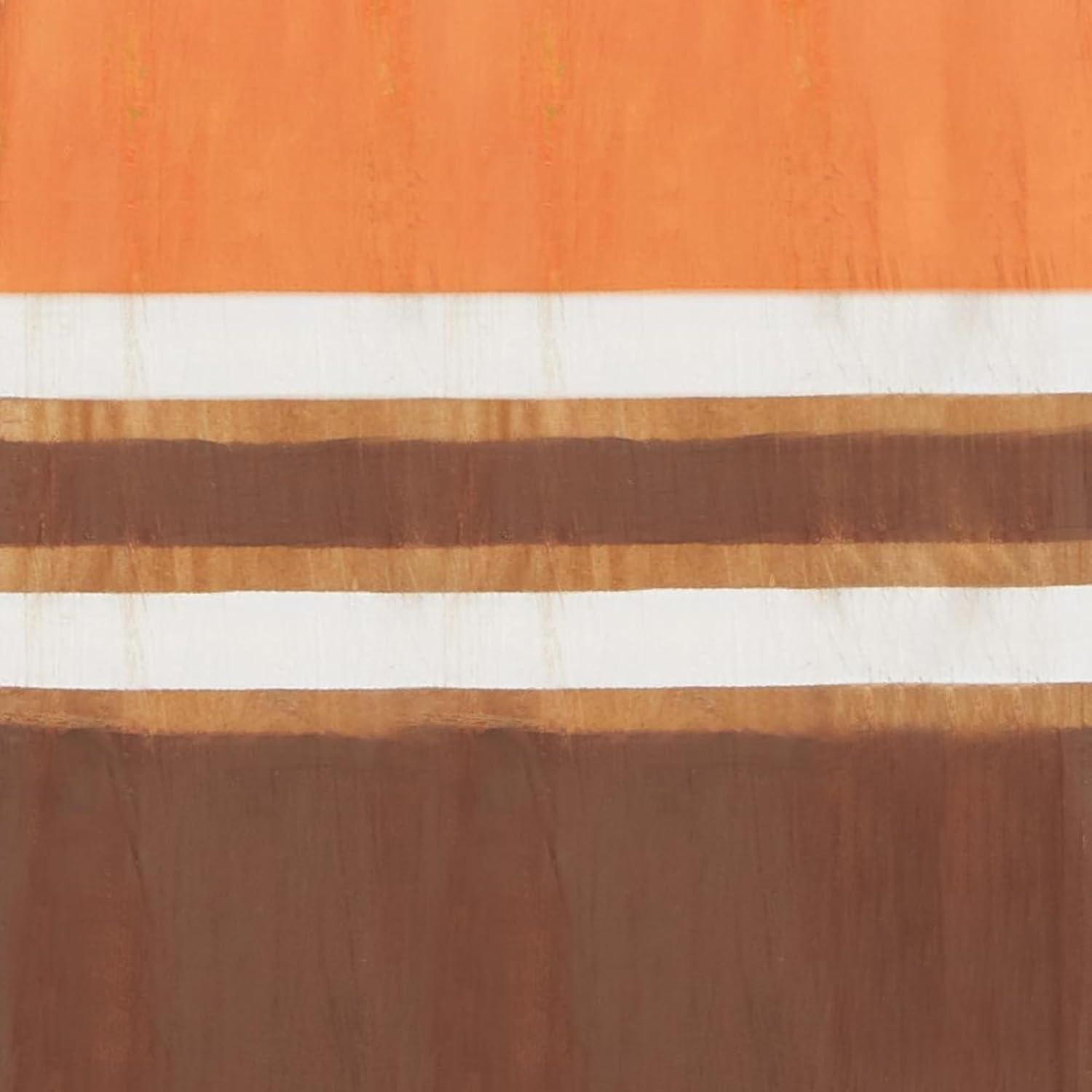 image:imageDeco 79 Wooden Paddle Home Wall Decor Novelty Canoe Oar Wall Sculpture with Arrow and Stripe Patterns Wall Art 6 x 1 x 41 Multi ColoredBrown