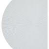 image:imageCosmoLiving by Cosmopolitan Wooden Plate Home Wall Decor Carved Radial Wall Sculpture Set of 3 Wall Art 24 20 16H GoldWhite