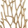 image:imageDeco 79 Aluminum Metal Coral Home Wall Decor Inspired Wall Sculpture Set of 2 Wall Art 11W 33H GoldGold