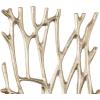 image:imageDeco 79 Aluminum Metal Coral Home Wall Decor Inspired Wall Sculpture Set of 2 Wall Art 11W 33H GoldGold