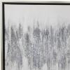 image:imageDeco 79 Canvas Abstract Framed Wall Art with Silver Frame 71 x 1 x 20 Gray