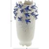 image:imageDeco 79 Ceramic Bird Decorative Vase 3D Centerpiece Vase Flower Vase for Home Decoration 11 x 11 x 18 WhiteWhite