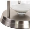 image:imageDeco 79 Glam Metal Cylinder Timer 7 x 7 x 12 SilverSilver