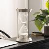 image:imageDeco 79 Glam Metal Cylinder Timer 7 x 7 x 12 SilverSilver