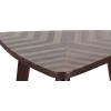 image:imageDeco 79 Mango Wood Handmade Side End Accent Table End Table with Wood Inlay Side Table 20 x 21 x 22 Brown