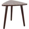 image:imageDeco 79 Mango Wood Handmade Side End Accent Table End Table with Wood Inlay Side Table 20 x 21 x 22 Brown