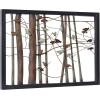 image:imageDeco 79 Metal Bird Home Wall Decor Wall Sculpture with Real Wood Detailing set of 2 Wall Art 16 x 2 x 36 BlackMulti Colored