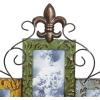 image:imageDeco 79 Metal Scroll 4 Slot Wall Photo Frame 21 x 1 x 24 Multi Colored