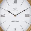 image:imageDeco 79 Metal Scroll Antique Style Clock 6 x 2 x 9 Gold11 x 2 x 15