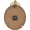 image:imageDeco 79 Metal Scroll Antique Style Clock 6 x 2 x 9 Gold11 x 2 x 15
