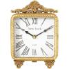 image:imageDeco 79 Metal Scroll Antique Style Clock 6 x 2 x 9 Gold6 x 3 x 8