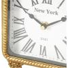 image:imageDeco 79 Metal Scroll Antique Style Clock 6 x 2 x 9 Gold6 x 3 x 8