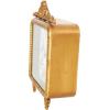 image:imageDeco 79 Metal Scroll Antique Style Clock 6 x 2 x 9 Gold6 x 3 x 8