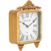 image:imageDeco 79 Metal Scroll Antique Style Clock 6 x 2 x 9 Gold6 x 3 x 8