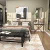 image:imageDeco 79 Metal Side End Accent Table End Table with Suitcase Style Top Side Table 32 x 16 x 32 Gray
