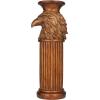 image:imageDeco 79 Polystone Horse Pedestal Table 8 x 9 x 25 BrownBronze
