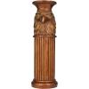 image:imageDeco 79 Polystone Horse Pedestal Table 8 x 9 x 25 BrownBronze