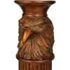 image:imageDeco 79 Polystone Horse Pedestal Table 8 x 9 x 25 BrownBronze