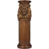 image:imageDeco 79 Polystone Horse Pedestal Table 8 x 9 x 25 BrownBronze