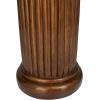 image:imageDeco 79 Polystone Horse Pedestal Table 8 x 9 x 25 BrownBronze