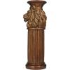 image:imageDeco 79 Polystone Horse Pedestal Table 8 x 9 x 25 BrownBronze