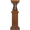 image:imageDeco 79 Polystone Horse Pedestal Table 8 x 9 x 25 BrownBrown