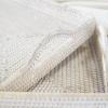 image:imageDeco 79 Rattan Handmade Living Room Decor Tray Woven Ottoman Tray with Slot Handles Serving Tray 23 x 22 x 3 BrownCream