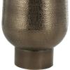 image:imageDeco 79 Stainless Steel Metal Decorative Vase Minimalistic Tall Floor Cone Centerpiece Vase Flower Vase for Home Decoration 9 x 9 x 36 SilverBrass