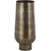 image:imageDeco 79 Stainless Steel Metal Decorative Vase Minimalistic Tall Floor Cone Centerpiece Vase Flower Vase for Home Decoration 9 x 9 x 36 SilverBrass