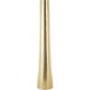 image:imageDeco 79 Stainless Steel Metal Decorative Vase Minimalistic Tall Floor Cone Centerpiece Vase Flower Vase for Home Decoration 9 x 9 x 36 SilverGold