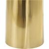 image:imageDeco 79 Stainless Steel Metal Decorative Vase Minimalistic Tall Floor Cone Centerpiece Vase Flower Vase for Home Decoration 9 x 9 x 36 SilverGold