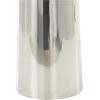 image:imageDeco 79 Stainless Steel Metal Decorative Vase Minimalistic Tall Floor Cone Centerpiece Vase Flower Vase for Home Decoration 9 x 9 x 36 SilverSilver