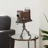 image:imageDeco 79 Wood Film Decorative Sculpture Camera Home Decor Statue Accent Figurine 11 x 8 x 17 Brown