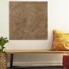 image:imageDeco 79 Wood Starburst Handmade Home Wall Decor Radial Wall Sculpture Wall Art 47 x 2 x 47 BrownBrown