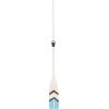 image:imageDeco 79 Wooden Paddle Home Wall Decor Novelty Canoe Oar Wall Sculpture with Arrow and Stripe Patterns Wall Art 6 x 1 x 41 Multi ColoredWhite