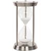 image:imageDeco 79 Glam Metal Cylinder Timer 7 x 7 x 12 SilverSilver