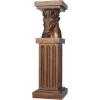 image:imageDeco 79 Polystone Horse Pedestal Table 8 x 9 x 25 BrownBrown