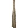 image:imageDeco 79 Stainless Steel Metal Decorative Vase Minimalistic Tall Floor Cone Centerpiece Vase Flower Vase for Home Decoration 9 x 9 x 36 SilverBrass