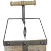 image:imageDeco 79 Industrial Wood Rectangle Wall Wine Rack 8 x 5 x 32 Brown