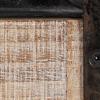 image:imageDeco 79 Wood 4 Slot Wall Photo Frame with Metal Accent 26 x 1 x 14 Brown SMALL SIZE26 x 1 x 14