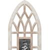 image:imageDeco 79 Wooden Wall Photo Frame Slim Arched Window Inspired 3 Slot  14 x 1 x 47 Light Brown
