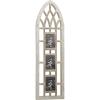 image:imageDeco 79 Wooden Wall Photo Frame Slim Arched Window Inspired 3 Slot  14 x 1 x 47 Light Brown