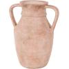 image:imageDeco 79 Ceramic Terracotta Jug Vase with Handles 9 x 9 x 16 PinkPink