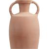 image:imageDeco 79 Ceramic Terracotta Jug Vase with Handles 9 x 9 x 16 PinkPink