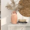image:imageDeco 79 Ceramic Terracotta Jug Vase with Handles 9 x 9 x 16 PinkPink