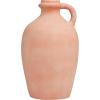 image:imageDeco 79 Ceramic Terracotta Jug Vase with Handles 9 x 9 x 16 PinkPink